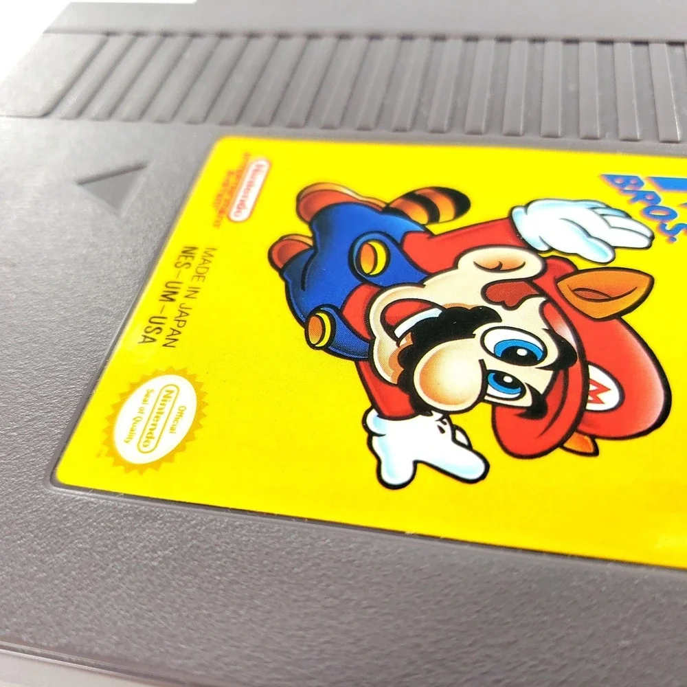 Super Mario Bros. 3 Left Bros Nintendo NES Authentic w/ Manual & Case Tested